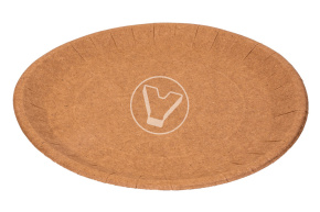 ECO PLATE,тарелка крафт, 180