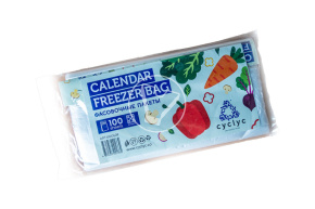 Маечка без ручки "Календарь", прозрачная