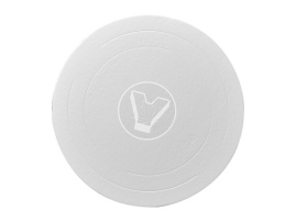 280 мм, картон.подложка "Кондитер", 2.5  ММ ., БЕЛАЯ круг.  10 шт./уп.