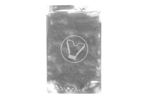 Пакет металлизированный  дой-пак с замком зип-лок, 210*330мм (40+40), 140мкм