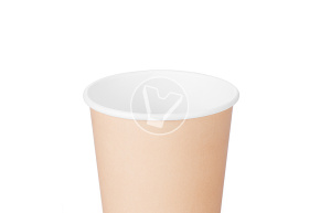 Стакан 250 мл, бумажный, для горячих напитков, крафт Verde Vita