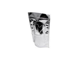 Пакет металлизированный дой-пак с замком зип-лок, 135*200, 92 мкм 