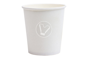 Стакан бумажный, 100 мл (120 мл до края), белый, Formacia