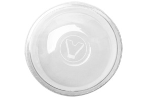 Крышка купольная с отверстием, d-98 мм, ПЭТ 