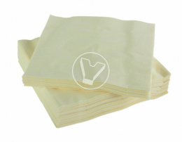 Салфетки бумажные, 1 слой, 33*33 см, 300 л./упак., шампань