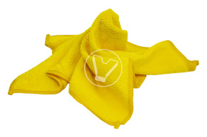 Салфетка из микрофибры 30*30, 280 гсм, Терри (желтая)