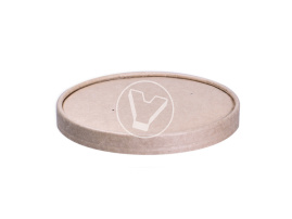 Бумажная крышка 116 мм для крафт супниц 760 / 960 мл (EcoSoup) 