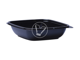 Контейнер СпК-1616-500 черный, 160*160*45, 500 мл