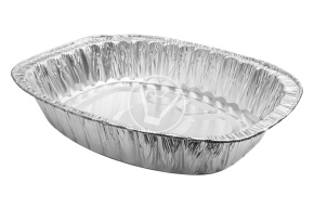 Блюдо алюминиевое глубокое, 465*345*84 мм