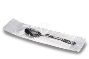 Набор "ПРЕМИУМ" 2/1, черный (ложка, салфетка белая)