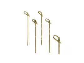 Шпажка бамбуковая "Кольцо", длина - 100 мм,  VERDE VITA 