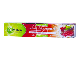 Фольга LAMINA 45 см в футляре с ножом /  1500 грамм/ 60 м