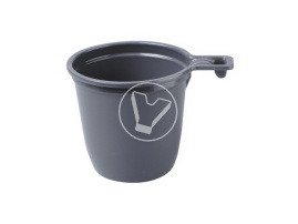 Чашка кофейная 200 мл, одноцветная, ПП