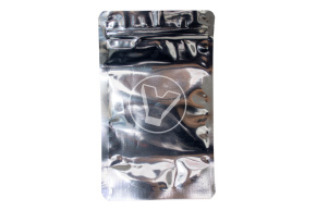 Пакет металлизированный  дой-пак с замком зип-лок,135*225мм (40+40), 140мкм