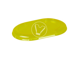 Крышка к конт. СпК-1409, желтая  (ПЭТ, СтиролПласт)