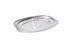 Блюдо алюминиевое овальное 344*246*18 мм