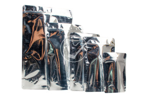 Пакет металлизированный  дой-пак с замком зип-лок,105*150мм (40+40), 140мкм