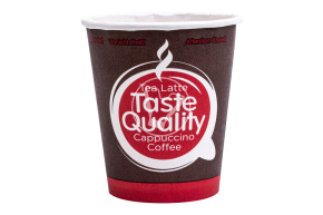 Стакан бумажный, 180 мл. (205 мл. до края), d-72, с нанесением, 1 слойный