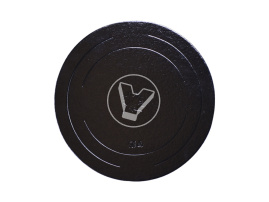 280 мм, картон.подложка "Кондитер", 2.5  ММ ., ЧЕРНАЯ круг.  10 шт./уп.