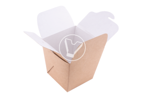 Коробка для лапши WOK700 мл., 81/101*81/101*106, крафт