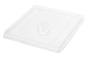 Крышка ПЭТ 163*163 мм. для салатника DoEco 900 мл. (33017017)