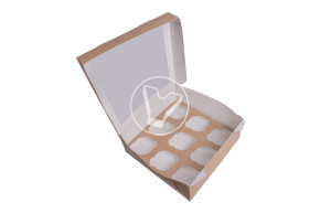 Упаковка для маффинов, ECOMUF 9