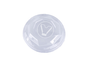 Крышка к креманке КД-117, прозрачная, h-22, d-110, V-200