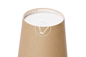 Стакан 350 мл, бумажный, для горячих напитков, крафт Verde Vita