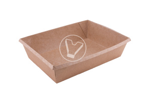 Салатник OneClick, крафт, 1000 мл