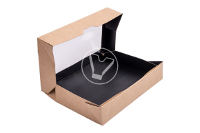 Ланч-бокс самосборный OneBox 1500 мл. Black