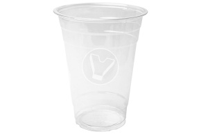 Стакан шейкер 400 мл., прозрачный (Cyclyc) 