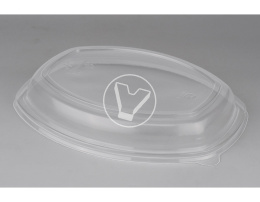 Крышка к ланч-боксу СпК-257, прозрачная, 257х202х35