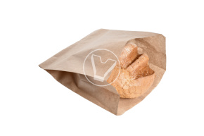 Пакет бумажный, 200*90*250 мм, крафт