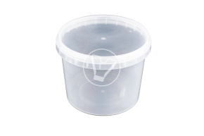 Банка 800 мл, d-122, с крышкой, Прозрачная