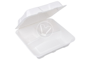 Ланч-бокс с крышкой 1560 мл. 3х секционный,. VerdeVita