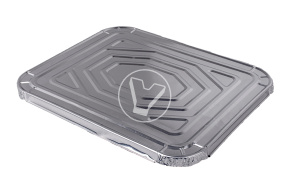 Крышка из картона Lamina алюминиевая  к алюм. контейнеру VV 3226, 325*260*50																														