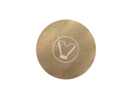 Подложка картонная, золотистая, d-220 мм, круглая, 0,8 мм, ПР-220, 100 шт./упак.