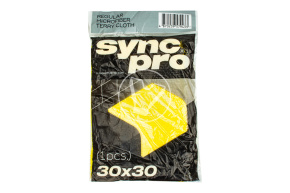 Салфетка из микрофибры 30*30, 280 гсм, Терри (желтая)