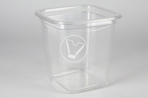 Контейнер СпК-0909, 400 мл., прозрачный, 93*93*92