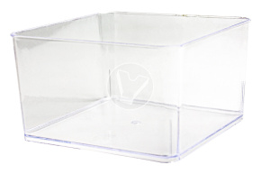 Креманка квадратная 350мл., прозрачная 