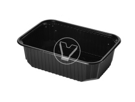 Контейнер ЧЕРНЫЙ 186*132 мм, 1000 мл