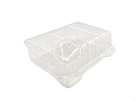 Контейнер с крышкой, для холодного, ПЭТ