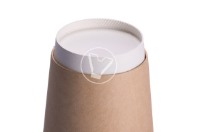 Стакан 350 мл. двухслойный для горячего, крафт 