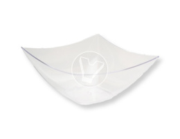 Мини-чашка "Квадрат", 90 мл, 70*70  мм, прозрачная, артикул 5006