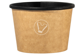 Супница черная без крышки, OneBowl 380 мл