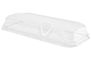 Крышка ПЭТ к контейнеру Pratico, 221*91*24мм 