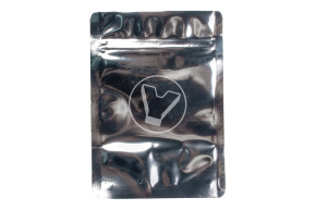 Пакет металлизированный  дой-пак с замком зип-лок,105*150мм (40+40), 140мкм