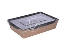 Салатник Eco OpSalad 1000 мл. BLACK EDITION, без крышки