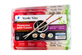 Палочки для суши, → 200 мм в ПЛЕНКЕ VerdeVita