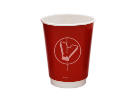 Стакан двухслойный  350мл для горячего